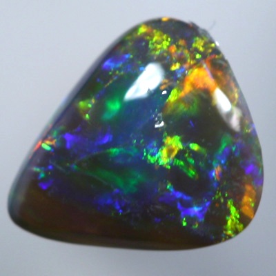 SOLID BLACK OPAL Bright and strong gem colours. SEE VIDEO
